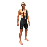 Bretelle Ciclismo Masculino Preto