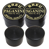 Breu Paganini Preto Violino Viola Kit Com 2