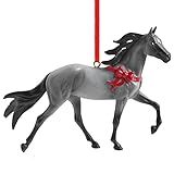Breyer Coleção Horses 2023 Holiday | Lindo Ornamento De Raças - Cavalo Tennesse Walking | Modelo #700524