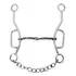 Bridao Levantador Torcido Articulado Inox Para Cavalo