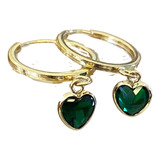 Brinco Argola Com Pedra