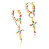 Brinco Argola Com Pingente