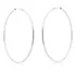 Brinco Argola Grande 50mm Prata 925 Pura Garantia Feminino