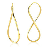 Brinco Argola Infinito Ouro