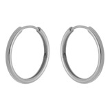Brinco Argola Masculina Folheado