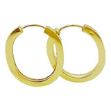 Brinco Argola Oval