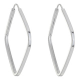 Brinco Argola Quadrada Feminina
