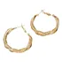 Brinco Argola Strass Casamento Noiva Festa Grife Redond Luxo