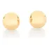 Brinco Bola Rommanel 13 Mm Grande Lisa Folheada Ouro 526741
