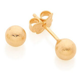 Brinco Bolinha Escovada 2