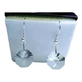 Brinco Cristal Swarovski Castanha