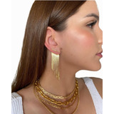 Brinco De Franja Dourado