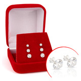 Brinco De Trio Zirconia