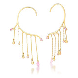 Brinco Ear Cuff Pedras
