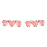 Brinco Earcuff Zirconia Quartzo