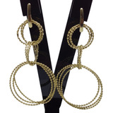 Brinco Feminino Argolas Dourado