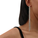 Brinco Feminino Delicado Strass
