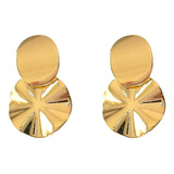 Brinco Feminino Dourado Grande