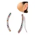 Brinco Feminino Ear Cuff Moda Prata 925 Antialérgico