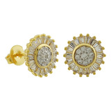 Brinco Feminino Folheado Ouro