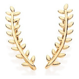 Brinco Folheado Ouro Ear