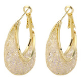 Brinco Folheado Ouro Feminino