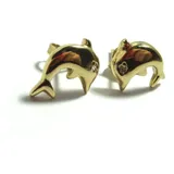Brinco Golfinho Ouro 18k