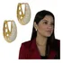 Brinco Gota Cravejada Banhada Brinco Ouro 18k Pequeno Moda