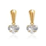 Brinco Gota Ouro 18k