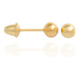 Brinco Infantil Bola 3mm