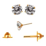 Brinco Infantil Ouro 18k