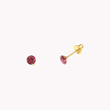 Brinco Infantil Pedra 3mm