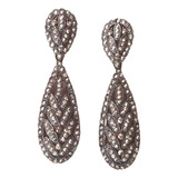 Brinco Longo Gota Preto