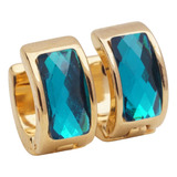 Brinco Masculino Aco Dourado