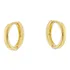 Brinco Masculino Argolas Pequenas 12mm Joia Folheada B19 Cor Dourado