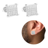 Brinco Masculino Cravejado Zirconia