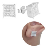 Brinco Masculino Cravejado Zirconia