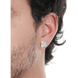 Brinco Masculino De Prata