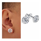 Brinco Masculino Pedra Zirconia