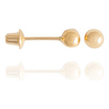 Brinco Menina Bola 3mm