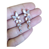 Brinco Noiva Pedra Zirconia