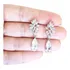 Brinco Noiva Pedra Zirconia Prata Gota Debutante 15 Anos