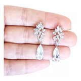 Brinco Noiva Pedra Zirconia