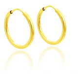 Brinco Ouro 18k Argola
