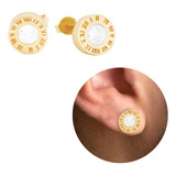Brinco Ouro 18k Cravejado