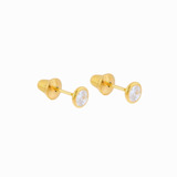 Brinco Ouro 18k Infantil