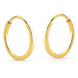 Brinco Ouro 18k Macico