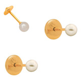 Brinco Ouro 18k Rommanel