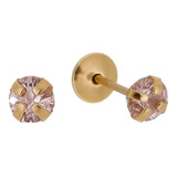 Brinco Ouro18k 3mm Infantil
