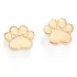 Brinco Pata De Pet Folheado A Ouro 18k Rommanel 527250 Deb